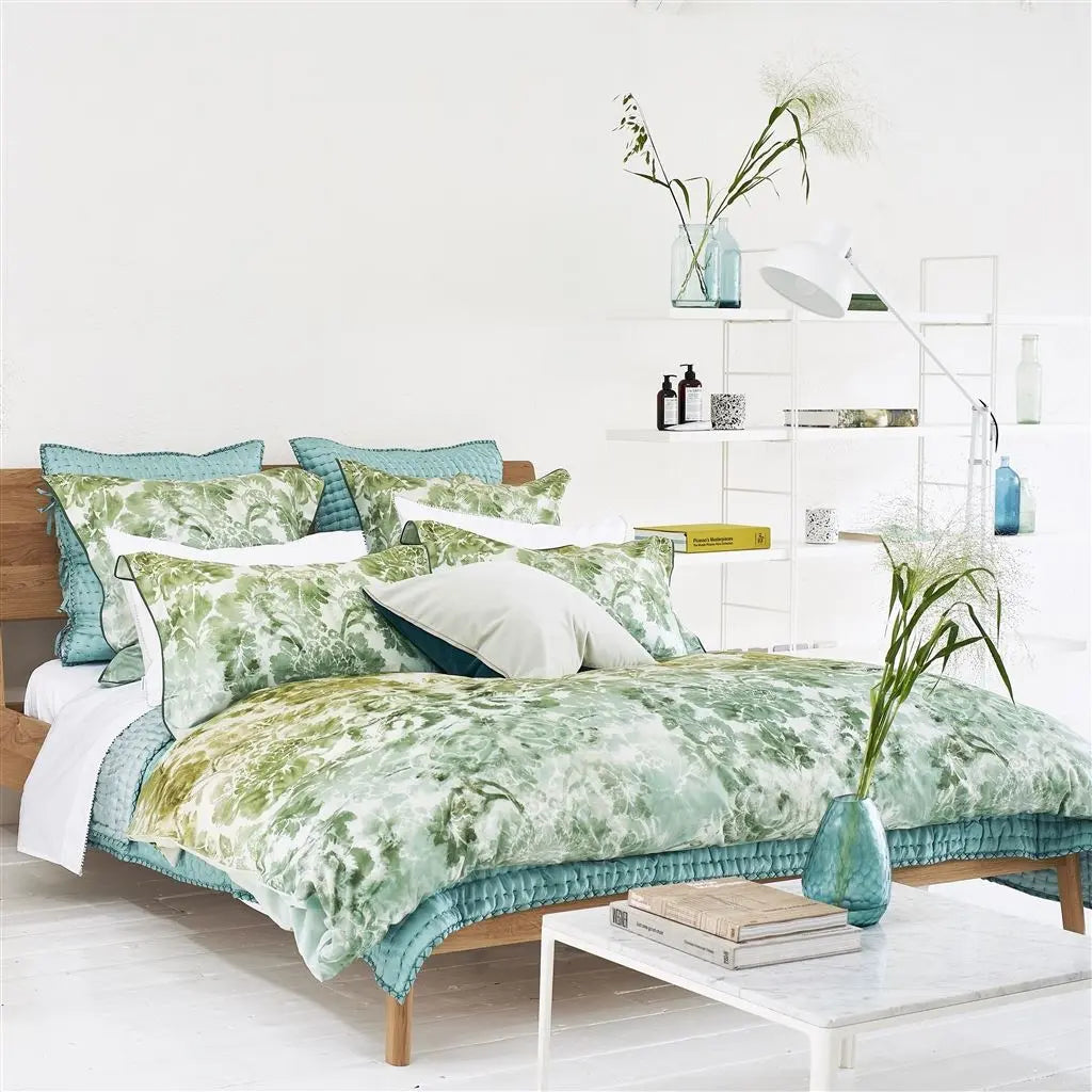 Designers Guild Tarbana Damask Natural European Sham