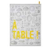 A Table Kitchen Towel-Gina's Home Linen Ltd