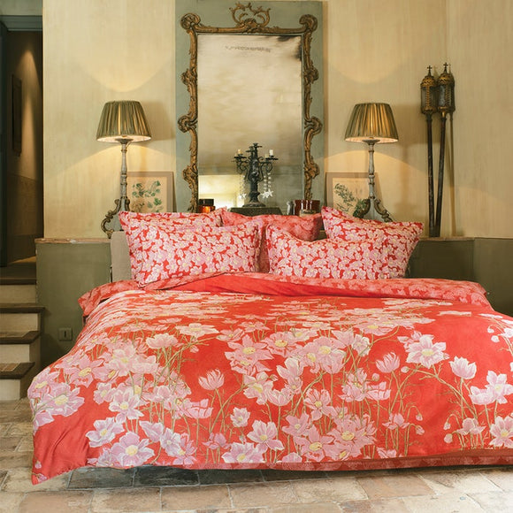 Anemone Corail Bedding Collection-Gina's Home Linen Ltd