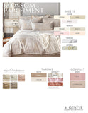 Blossom Jacquard Bedding Collection-Gina's Home Linen Ltd