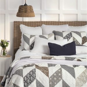 Boathouse Chevron Quilt Collection-Gina's Home Linen Ltd