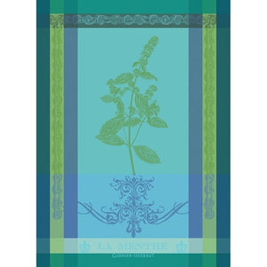 Brin de Menthe Chlorophylle Kitchen Towel-Gina's Home Linen Ltd