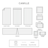 Camille Bedding Collection-Gina's Home Linen Ltd