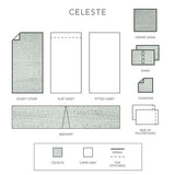 Celeste Bedding Collection-Gina's Home Linen Ltd