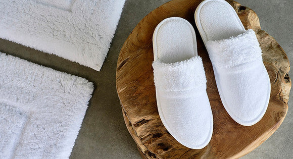 Comfy Bath Slippers-Gina's Home Linen Ltd