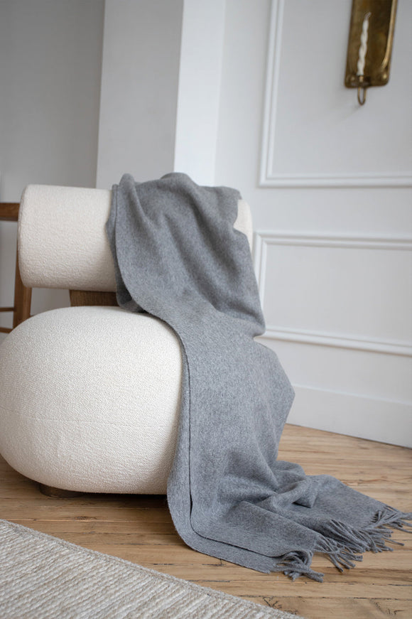 Cork Alpaca Throw-Gina's Home Linen Ltd