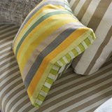 Cork Street Stripe Decorative Pillow Collection-Gina's Home Linen Ltd