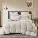 Crinkle Duvet Cover Set-Gina's Home Linen Ltd