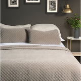 Dove Quilted Bedding Collection-Gina's Home Linen Ltd