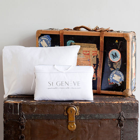 Down Travel Pillow-Gina's Home Linen Ltd