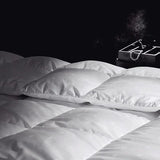 Duszan White Goose Down Duvet 500TC-Gina's Home Linen Ltd