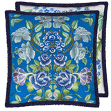 Eleonora Embroidered Cotton Decorative Cushion Collection-Gina's Home Linen Ltd