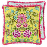 Eleonora Embroidered Cotton Decorative Cushion Collection-Gina's Home Linen Ltd