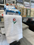Embroidered Towels-Gina's Home Linen Ltd