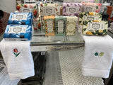 Embroidered Towels-Gina's Home Linen Ltd
