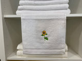 Embroidered Towels-Gina's Home Linen Ltd