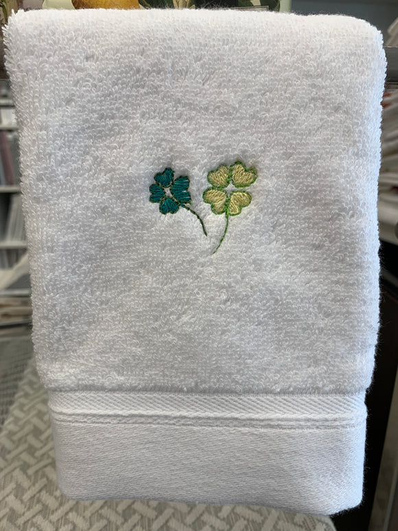 Embroidered Towels-Gina's Home Linen Ltd