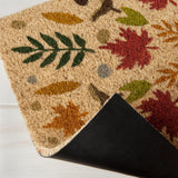 Fall Foliage Coir Fibre Doormat-Gina's Home Linen Ltd