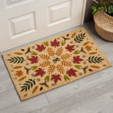 Fall Foliage Coir Fibre Doormat-Gina's Home Linen Ltd