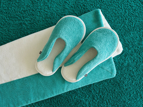 Fino Bath Slippers-Gina's Home Linen Ltd