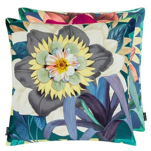 Fleurs D'Artifice Marais Decorative Cushion-Gina's Home Linen Ltd