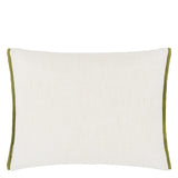 Foglia Decorativa Embroidered Cushion-Gina's Home Linen Ltd