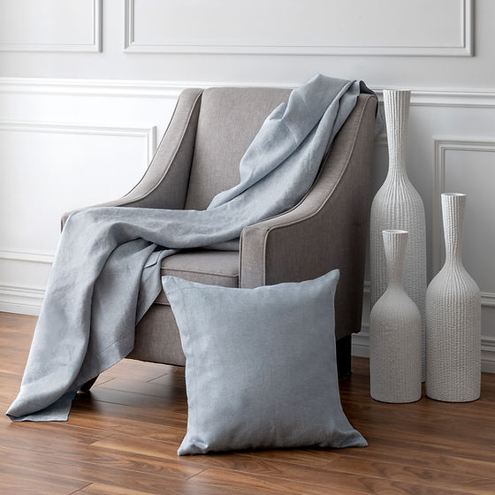 Forte Throw & Cushion-Gina's Home Linen Ltd