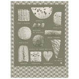 Fromages Kitchen Towel-Gina's Home Linen Ltd