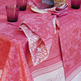 Geraniums Table Linens Collection (Cotton)-Gina's Home Linen Ltd