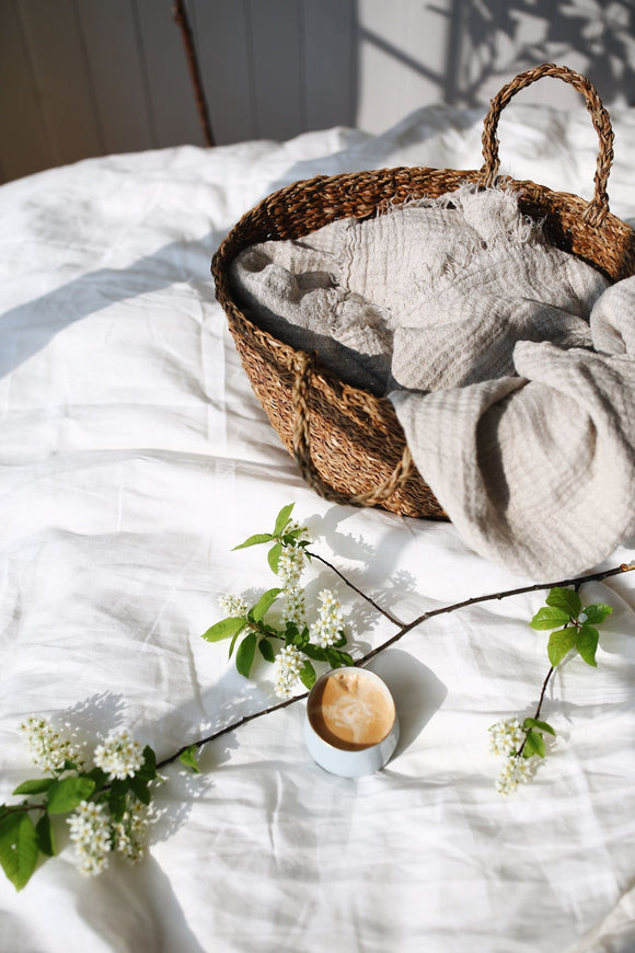 Hampton Linen Throw Collection-Gina's Home Linen Ltd