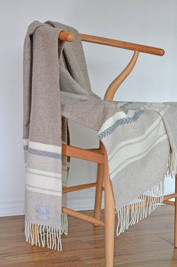 Hanover Cashmere Throw-Gina's Home Linen Ltd