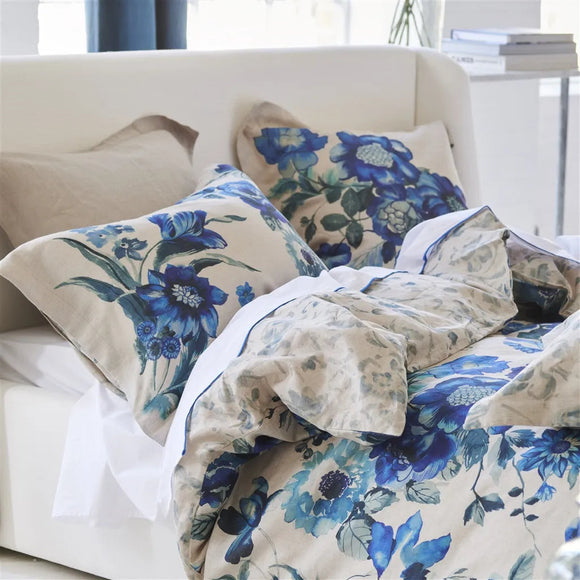 Hirigana Indigo Bedding Collection-Gina's Home Linen Ltd