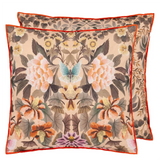 Ikebana Damask Decorative Cushion-Gina's Home Linen Ltd