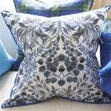 Ikebana Damask Decorative Cushion-Gina's Home Linen Ltd