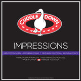 Impressions 500 TC DUVET COVER-Gina's Home Linen Ltd