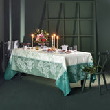 Jardin de Pivoines Table Linens Collection (Green Sweet)-Gina's Home Linen Ltd