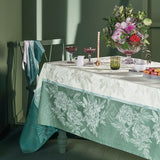 Jardin de Pivoines Table Linens Collection (Green Sweet)-Gina's Home Linen Ltd