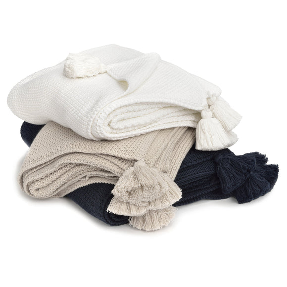 Jordan Throw Blanket-Gina's Home Linen Ltd