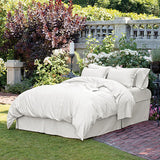 Lanoso White Bedding Collection-Gina's Home Linen Ltd