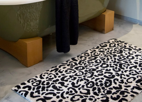 Leopard Bath Rug-Gina's Home Linen Ltd