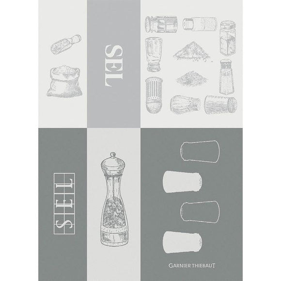 Les Salieres Calcite Kitchen Towel-Gina's Home Linen Ltd