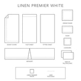 Linen Premier White-Gina's Home Linen Ltd
