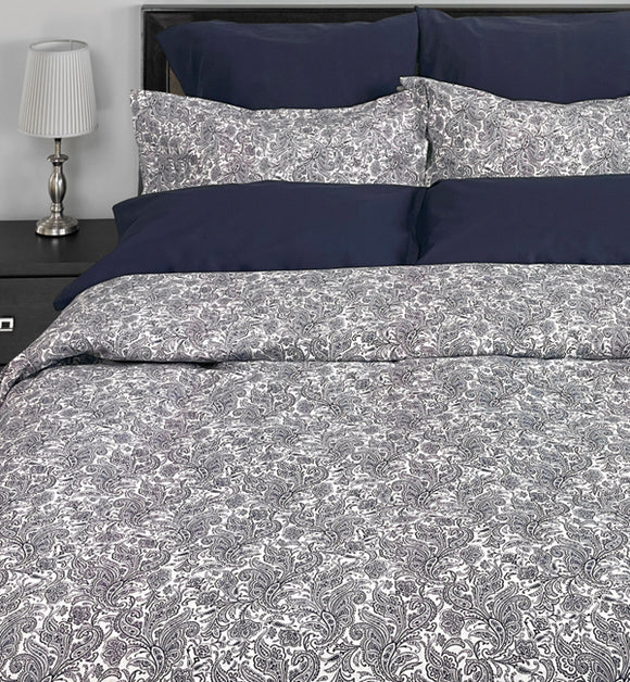 Marine Paisley Bedding Collection-Gina's Home Linen Ltd