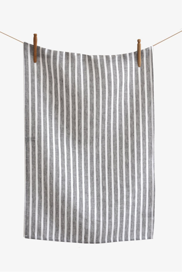 Marquee Linen Tea Towel-Gina's Home Linen Ltd