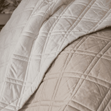 Merveille Quilted Cotton Coverlet-Gina's Home Linen Ltd