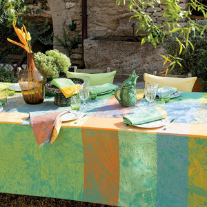 Mille Esprit Jardin Table Linens Collection (Coated Cotton)-Gina's Home Linen Ltd