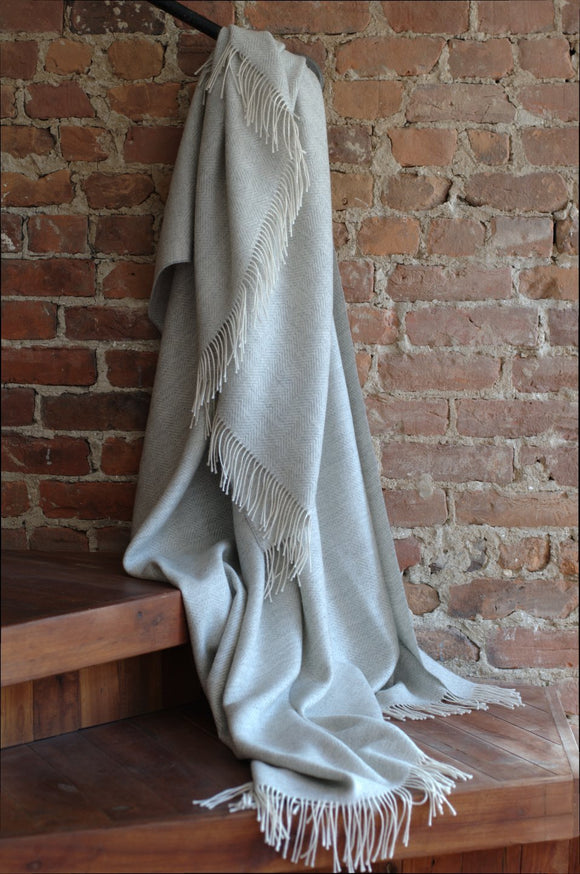 Montreal Baby Alpaca Throw-Gina's Home Linen Ltd