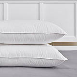 Niagara White Duck Down Pillow-Gina's Home Linen Ltd