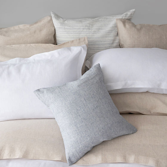 Nicola Linen Collection Pillow Shams-Gina's Home Linen Ltd