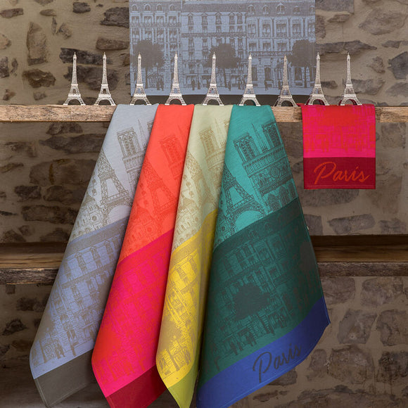 Paris Panorama Kitchen Towel-Gina's Home Linen Ltd